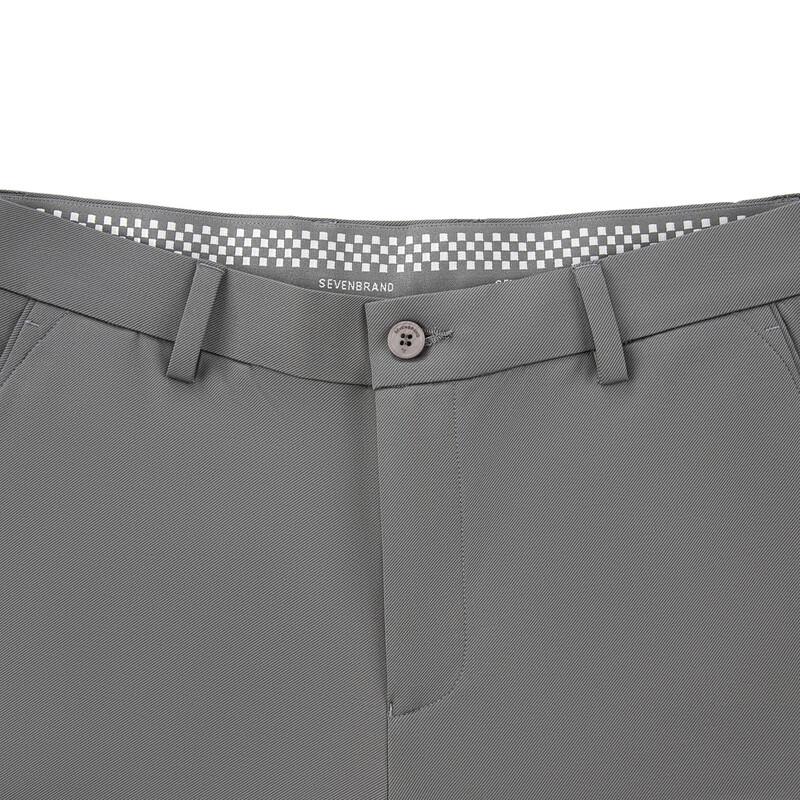 Seven Men's High-Elastic Business Casual Knit Trousers