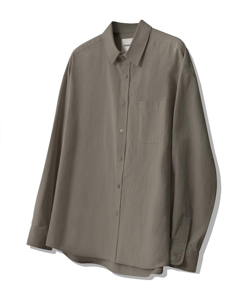 AVANDRESS Overfit Plain Shirt_10Colors (A Type)