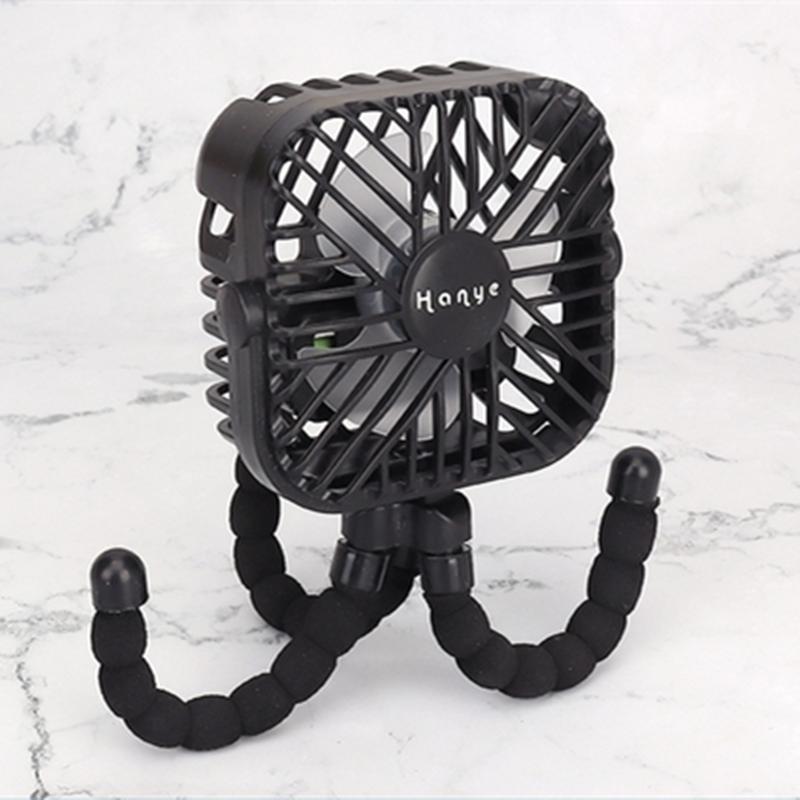 Fan for Cart Stroller Fan Portable Outdoor Fan Clip On for Baby 600mAh USB Rechargeable Handheld Electric Fan for Home 3 Speeds