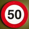 Th Birthday In Aluminum Wall Art Round Metal Sign Home Decor