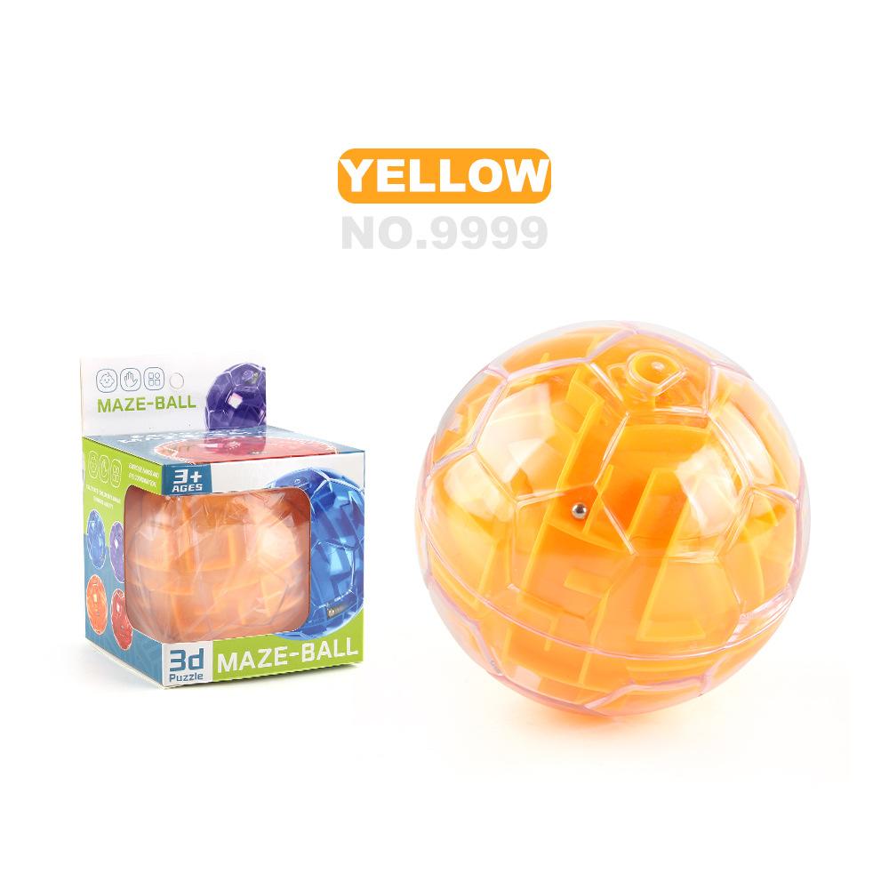 3D Puzzle Labyrinth Ball Children'S Intelligence Focus Fingertips Table Games Toys
