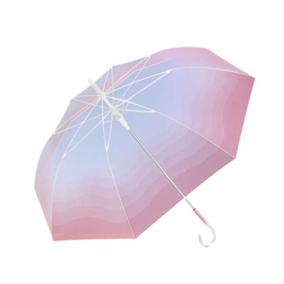 MultiFunctional Clear Umbrella with Automatic Opening and Large Coverage Rain Umbrella for Men Women