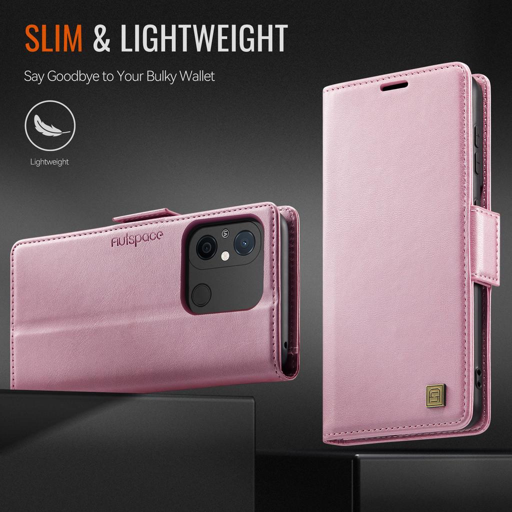 For Xiaomi Redmi 11A Wallet Case with Card Slots & Kickstand, 360° Protection Leather Case