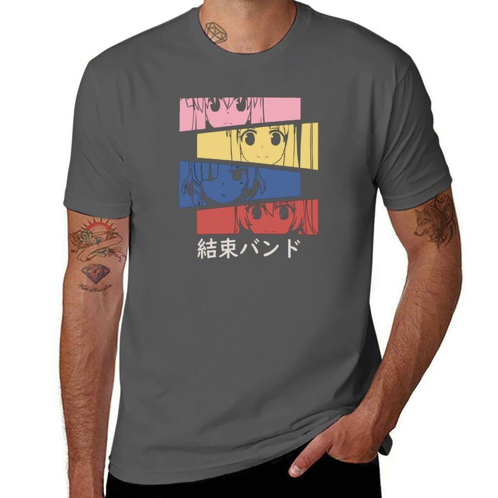 Bocchi The Rock Tshirt Heavy Duty Casual Work Tee