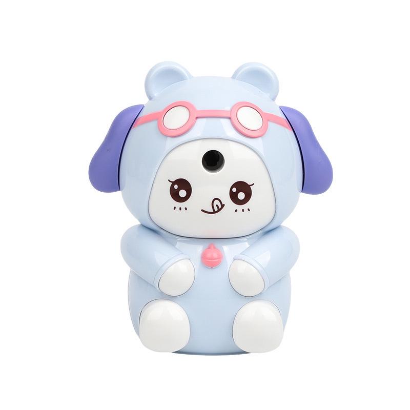 Lucky Dog Automatic Cartoon Pencil Sharpener for Elementary Students