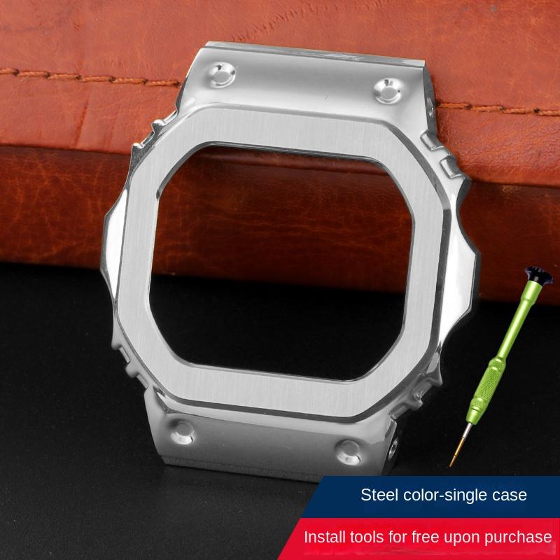 

Modified DW5600 GWM5610 G5600 GWB5600 Metal Bezel 5610 Stainless Steel Watchband Chain 5600 Watch strap Case Accessories Tools GW-M5610 G-5600U