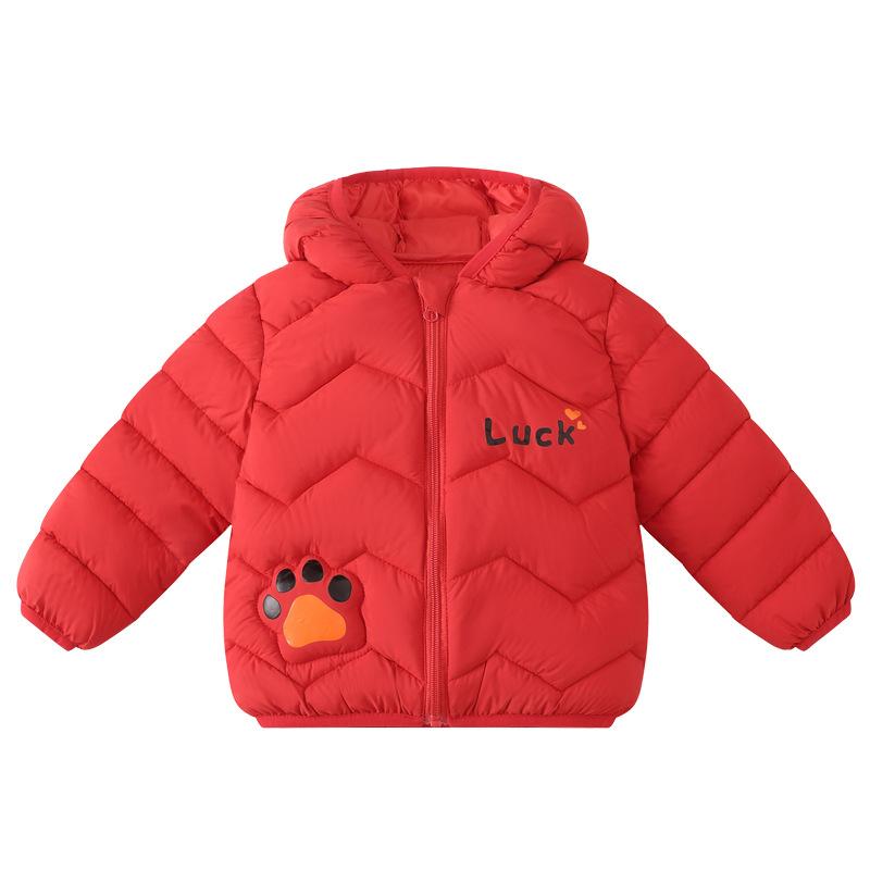 Girls'  Winter New Children's Cotton Clothes Warm Coats