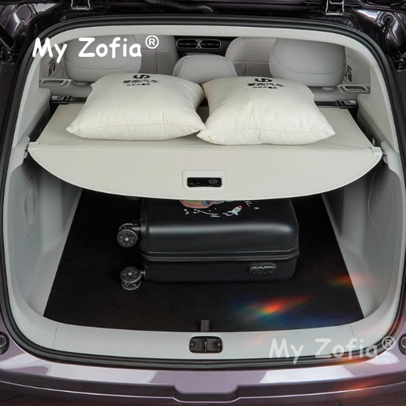 For LEAPMOTOR B10 2025 2026 Car Trunk Canvas Cargo Cover Retractable Luggage Rack Waterproof Privacy Protector Accessories