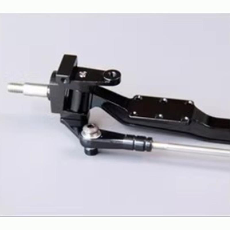 1:14th Scale Metal Simulation Unpowered Front Axle for Tamiya RC Truck SCANIA 770S R620 VOLVO BENZ Arocs MAN TGX Car Accessories