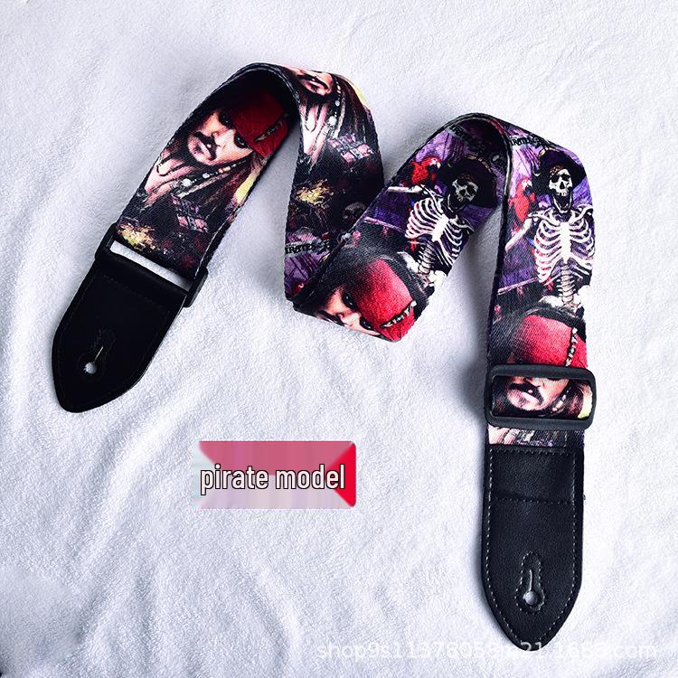 Adjustable Crossbody Strap for Guitars and Ukuleles - Unisex