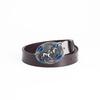 Men's Retro Punk Metal Buckle Leather Belt