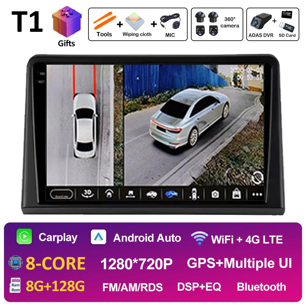 GPS Navigation Wireless Carplay For Renault Express 2021 2022 Android Auto WIFI Cooling Fan Bluetooth 2.5D Touch Screen No 2 Din