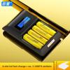 2x 5th Gen 1.2V Rechargeable Battery Set with Intelligent Light, 3300mAh, for Microphones