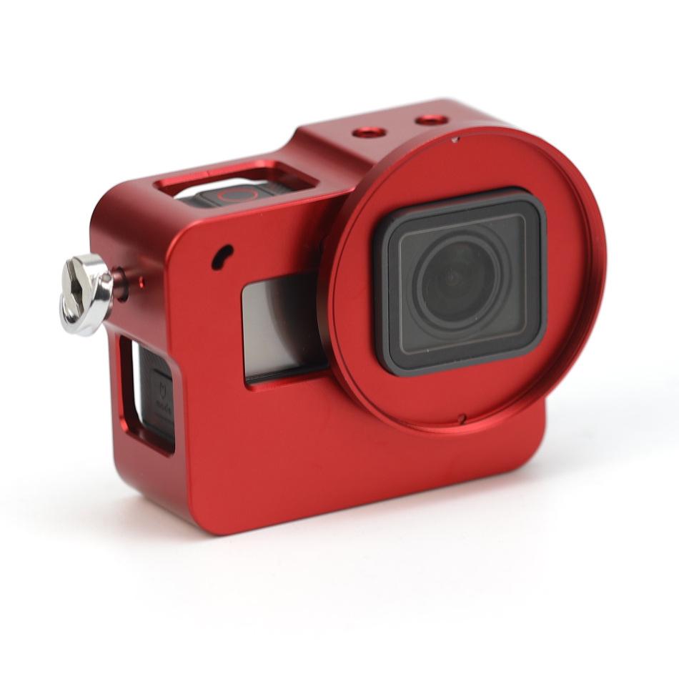 Aluminum Alloy Protective Frame for GoPro Hero5: Multifunctional Dog Cage Accessory