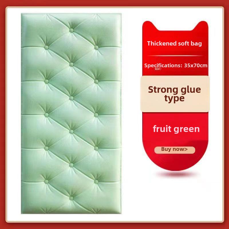 

Мягкая противоударная наклейка на стену и прикроватная подушка для детской комнаты 35 cm x 70 cm