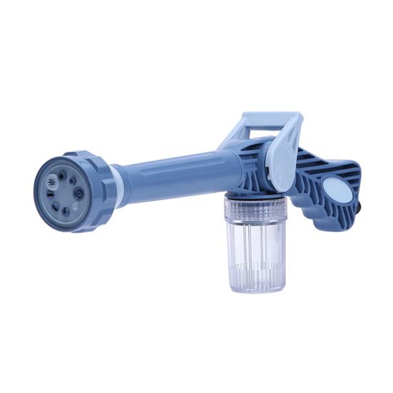 Multi-functional 8-In-1 High Pressure Washer with Liquid Dispenser 8 Spray Modes Plants Watering Cleaning Handheld Sprayer Sprinkler Jet Washing Tools