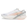 Puma Run XX Nitro Wildwash Women Sneakers White Metallic-Silver Fizzy-Melon 376261-01