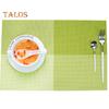 Placemat Wear Resistant Waterproof Non-slip Heat Insulation Rectangular Table Mat Glassware Cup Coaster