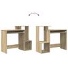 Desk Sonoma Oak 106 x 41 x 88.5 cm Particleboard