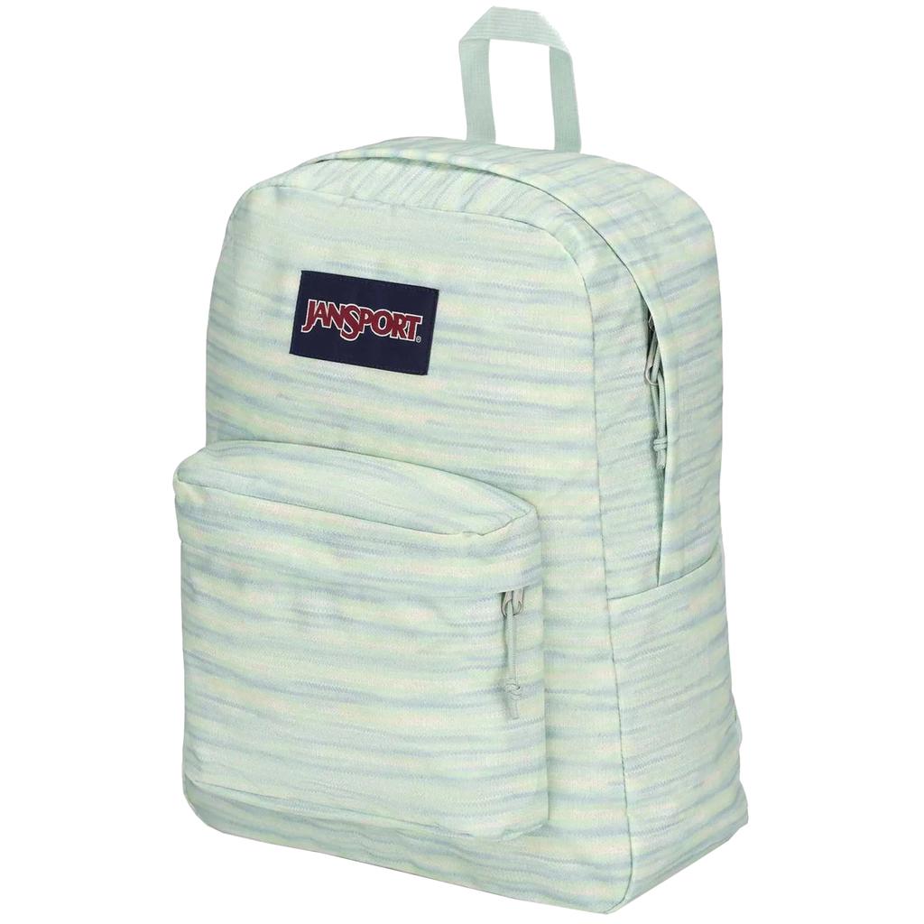 JanSport Superbreak Rucksack, Damen grüner Rucksack
