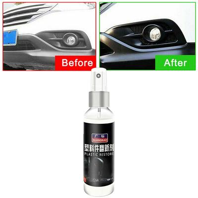 100 ml piese din plastic agent de reșapare ceară panou de instrumente interior auto auto plastic renovat acoperire mașină de curățat lumini
