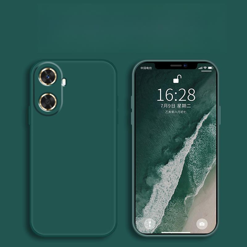 Applicable To Vivoiqooneo7pro Mobile Phone Case Protection Case Liquid Soft Silicone Full-cover Anti-fall Case for Men and Women