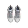 New Nike Dunk High Light Smoke Grey Gym Red DJ6152-001