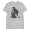 Nevermore Raven Men Shirt Edgar Allan Poe Tee, The Raven Poem Shirt, Gothic Literature Gift, Dark Academia Book Lover T-Shirt