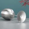 Unbreakable Stainless Steel Goblet Creative Metal Wine Glass Wine Goblet Drinkware  Party Supplies