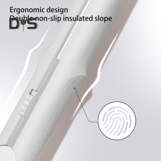 Mini ferro arricciacapelli a doppio scopo 2 in 1, ferro arricciacapelli, piastra per capelli, riscaldamento rapido, portatile, da viaggio, per donne, capelli corti e lunghi.