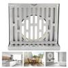 Right Angle Design Corner Floor Drain L-Shaped Wall Corner Drain Durable Side Drain  Shower Area
