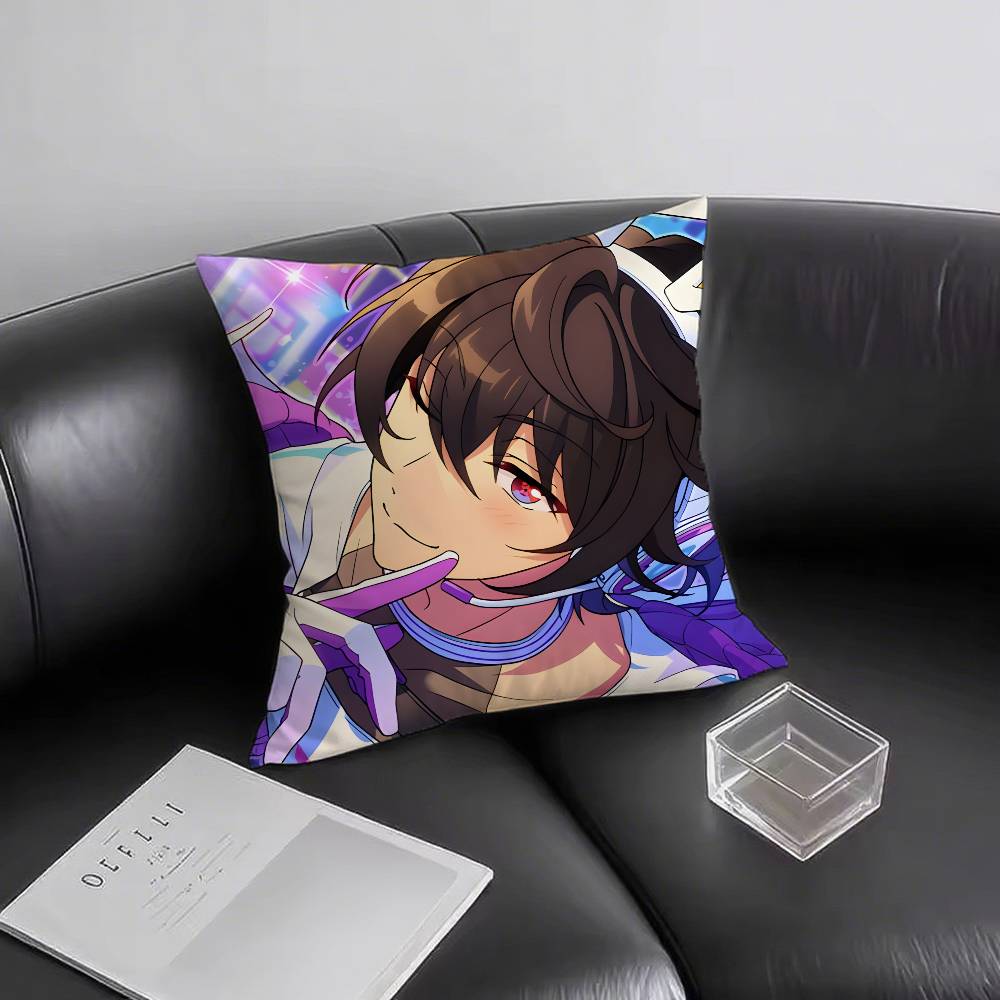 1pc Ritsu Sakuma Pillow Case Fashion Square Pillowcase Bedroom Sofa Room Ins Decoration Leisure