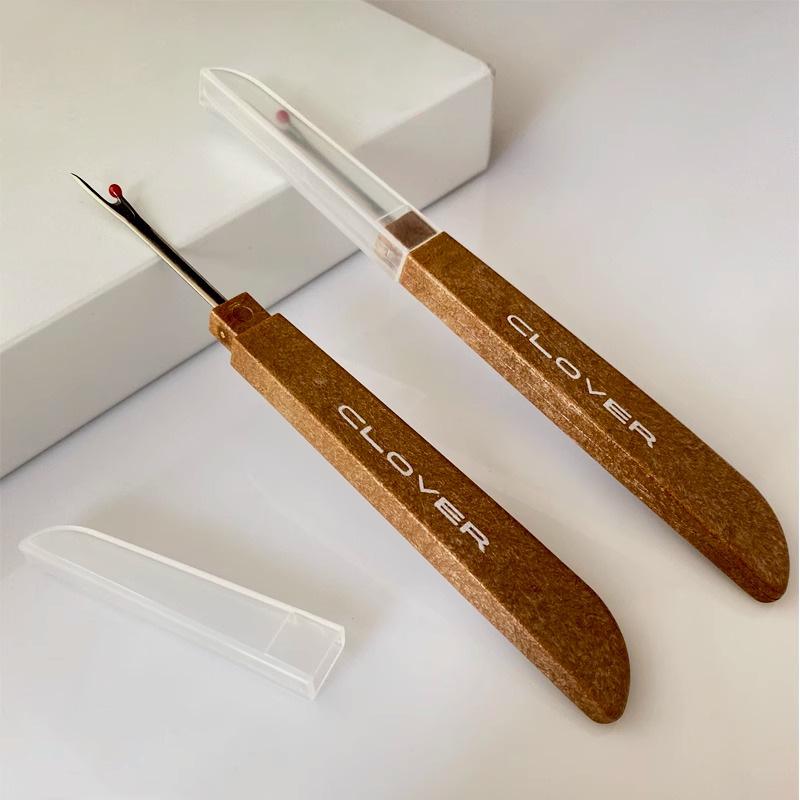 Coffee Color Thread Remover for Clothes and Pants Hem - Cross Stitch Embroidery Tool.