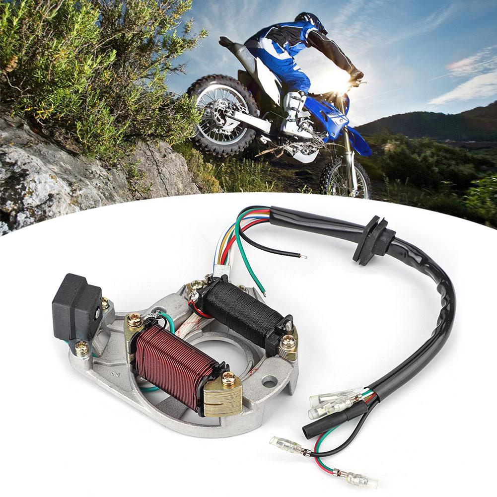 Motorcycle CDI Ignition Stator Magneto Plate for 50cc 70cc 90cc 110cc Dirt Bike