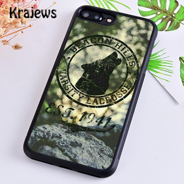 Krajews Beacon Hills Lacrosse Logo Teen Wolf Custodia Cover per Telefono Per iPhone 14 5 6s 7 8 plus XR XS 11 12 13 pro max Samsung S21 S22