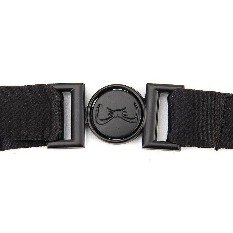 Modny i wyjątkowy, unisexowy, mały krawat w stylu francuskim, wysadzany kryształkami