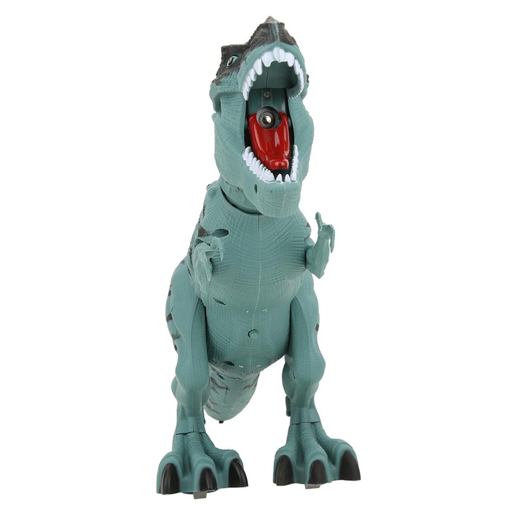 Electric Dinosaur Figures Intelligent Music Light Walking Spray Animals Model Kid Novelty Gift Toys