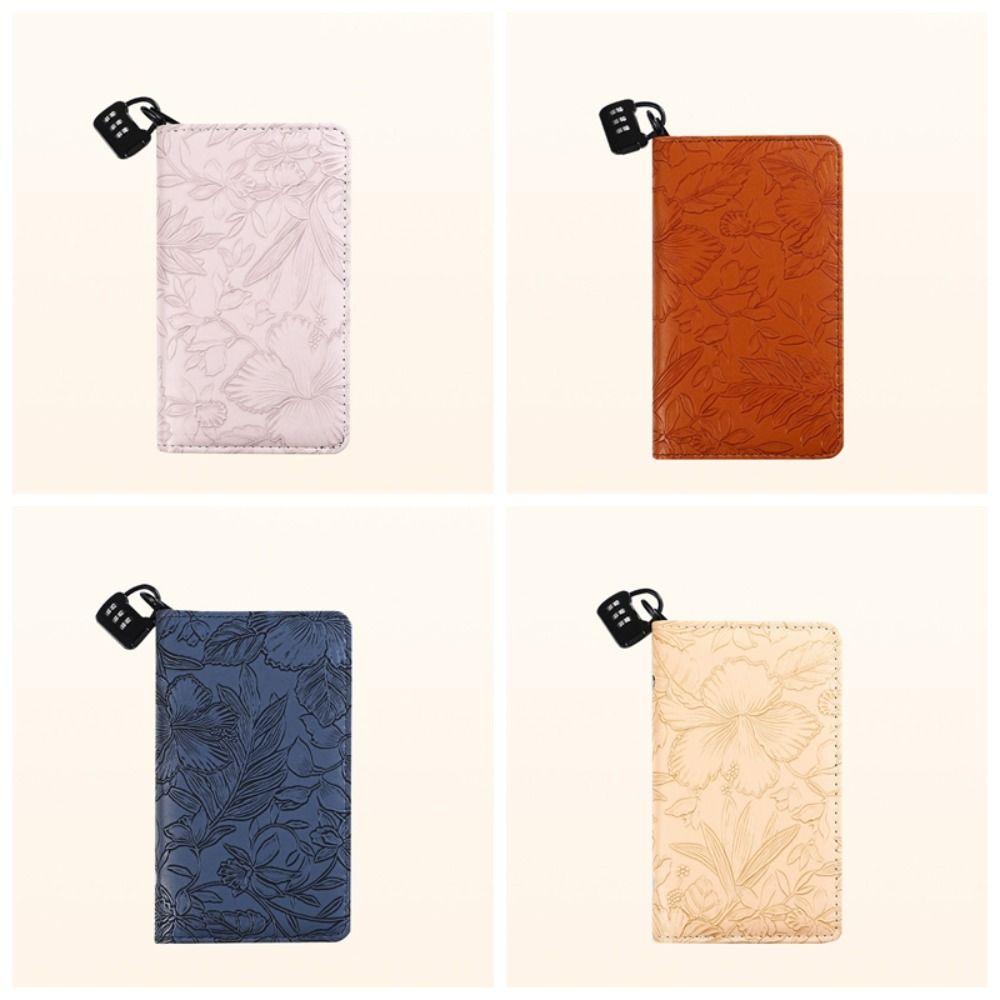 Wallet Storage Saving Money Binder PU Leather Account Book Planner Organizer  New Year's Gift