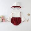 Newborn Baby Girl Autumn Romper: Princess 100-Day One-Piece for Spring & Autumn