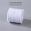 Colorful Core-Spun Elastic Cord for DIY Jewelry & Bodhi Bracelets - Wear-Resistant and Perfect for Knotting