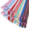 Colorful Closed End DIY with Pull Ring Craft Slider Head Cloth Accessories Pull Ring Zip Zippers