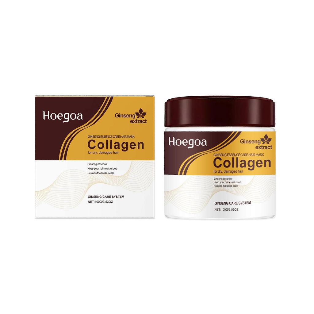 Revitalizing Argan Oil Hair Mask with Collagen Deep Nourishment, Frizz Control, Strengthening & Repair for All Hair Types 100g