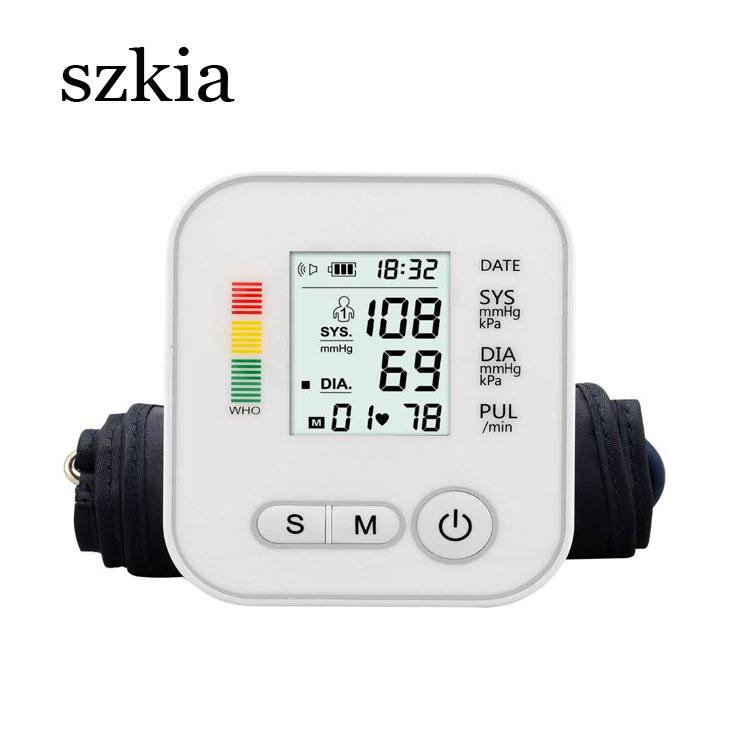 Medical Supplies Digital Electric Blood Pressure Monitor Automatic Medical SphygmomanometerTensiometre BP Machine Plastic