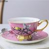 Cartoon Bird Pattern Cup Ceramic Cup&saucer Dining Table Coffee Mug Milk Tea Mugs Afternoon Tea Teacup Fruit Juice Container