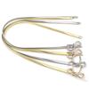 Women Fashion Elastic Metal Belt Flower Twist Adjustable Belt Quality Ladies Dress Belt