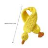 Handcrafts Cartoon Knit Scarf Cute Duck Designs Soft Woolen Scarves Wrap for Kids and Teens Winter Cozy Warm Neck Warmer