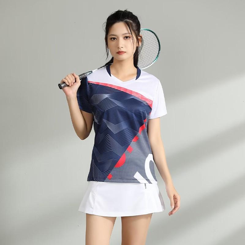 Unisex Quick-Dry Sport Set Badminton Tennis Volleyball Ping Pong Training Competition Athletic Wear