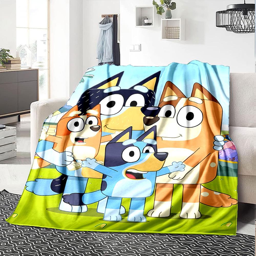 1 Stück B-Blucy Decke, Geschenk, für Männer und Frauen, Weiche Decke, Gut für Schlafsofa Couch Reisen, Leichte Flanelldecke
