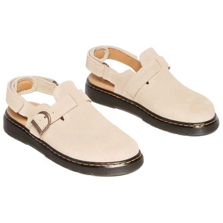 Dr. Martens ג'ורג'י וילדים אופנתיים פשוטים נוחים נעלי קז'ואל לנסיעה לעבודה נעלי נשים בז' 40470200