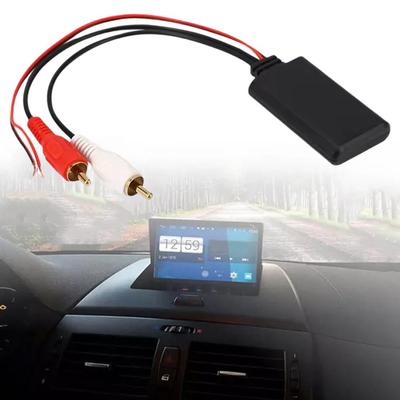 Car Wireless Bluetooth Receiver Module For 2RCA Interface Vehicles AUX Cable Adapter HIFI Sound Music Audio Stereo Receiver